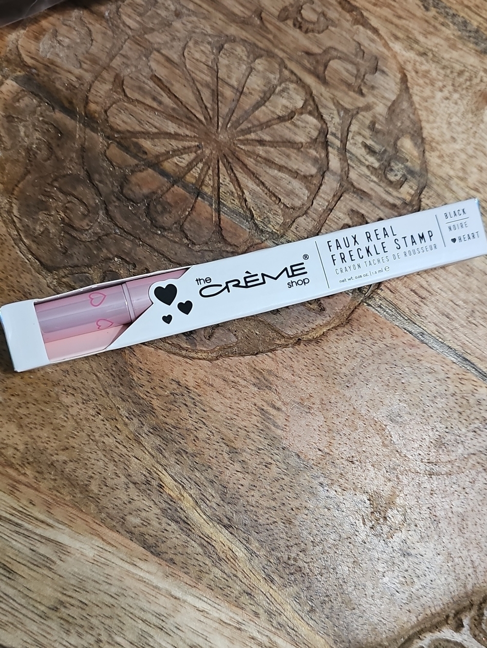 The Crème Shop Faux Real Freckle Stamp - Black